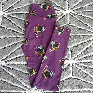 LulaRoe OS ✨RARE✨ Cauldron Leggings